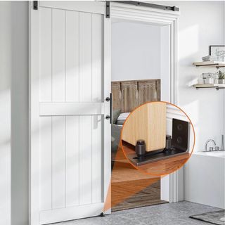 Guía inferior para puerta corredera de granero