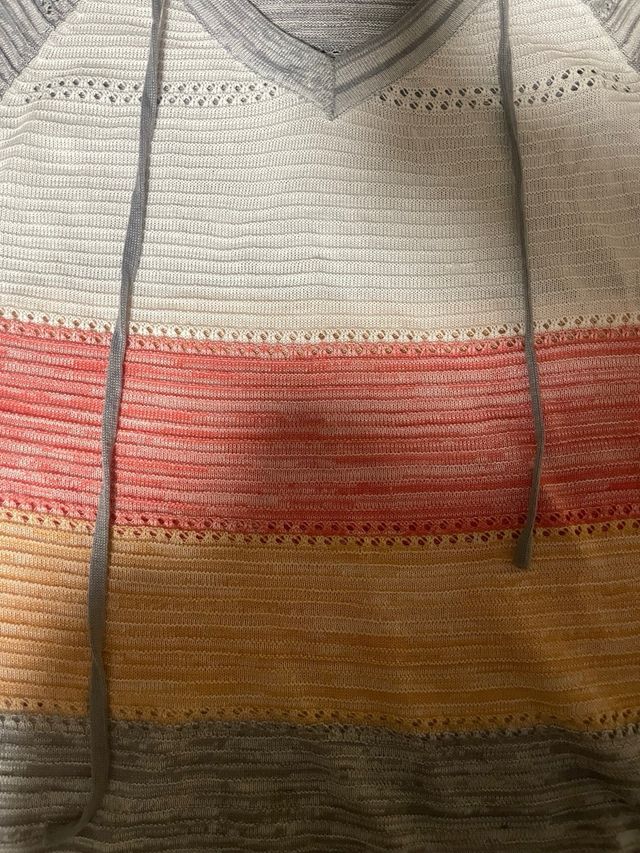 Jersey de hilo con rayas