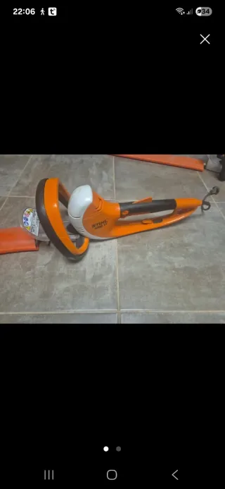 Cortasetos naranja