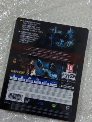 Resident Evil 2 Remake Steelbook PS4