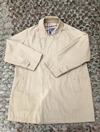Gabardina Burberry Prorsum Vintage 90s 
