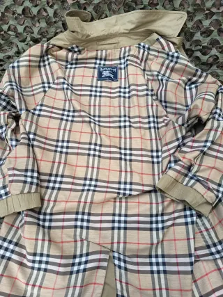 Gabardina Burberry Prorsum Vintage 90s 