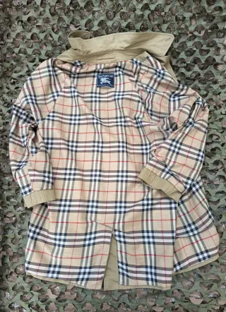 Gabardina Burberry Prorsum Vintage 90s 