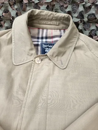Gabardina Burberry Prorsum Vintage 90s 