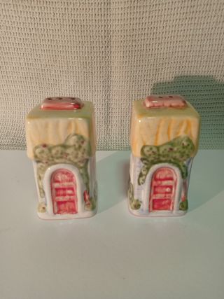 Set cucina ceramica casa fiabesca