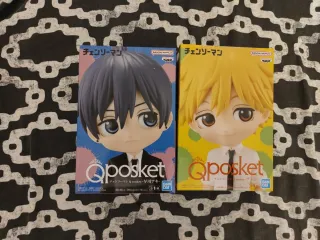 Pack Figuras Qposket Denji y Aki Hayakawa