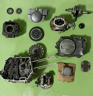Despiece motor pit bike 125cc