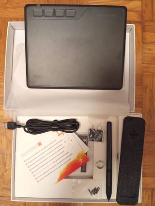 GAOMON S620 Tableta Gráfica Negra