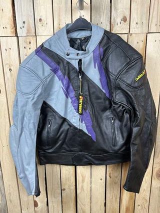 CHAQUETA T-2XL MOTO GARIBALDI MORADO 