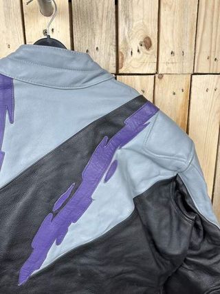CHAQUETA T-2XL MOTO GARIBALDI MORADO 