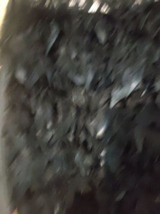 Vestido de fiesta con plumas negro