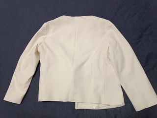 Chaqueta Zara Blanca Talla L