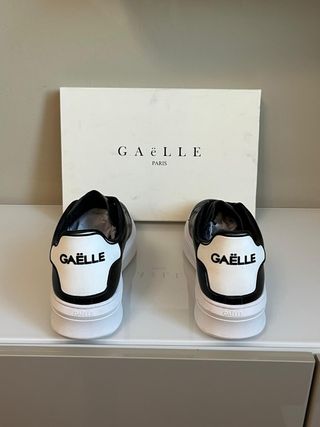 Scarpe Gaelle Uomo Tg 44 Nero Bianco