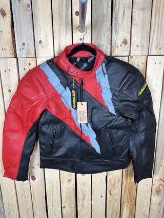 CHAQUETA T-L MOTO GARIBALDI ROJO 52