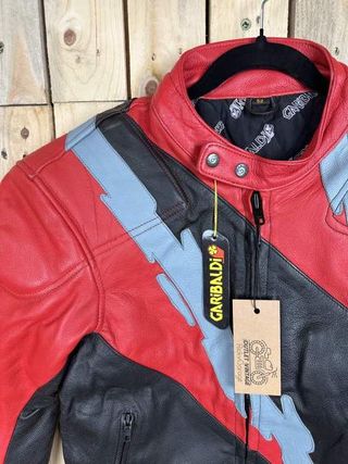 CHAQUETA T-L MOTO GARIBALDI ROJO 52