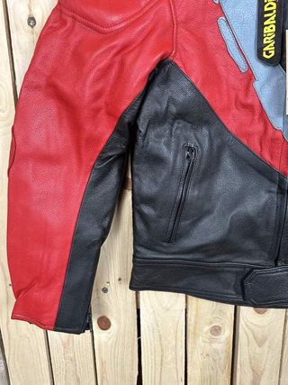 CHAQUETA T-L MOTO GARIBALDI ROJO 52