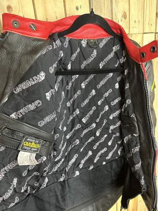 CHAQUETA T-L MOTO GARIBALDI ROJO 52