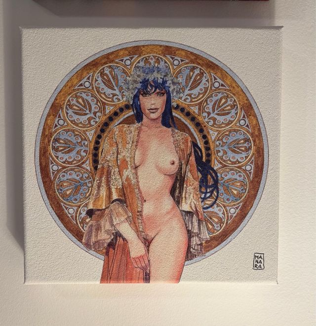 Quadro Donna Milo Manara