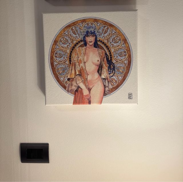 Quadro Donna Milo Manara