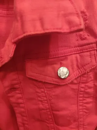 Cazadora vaquera BSB roja T S