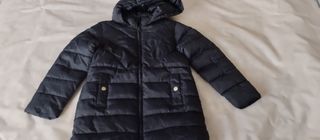 Abrigo acolchado azul Mango 8 años