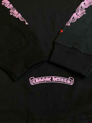 Chrome Hearts Camiseta Manga Larga Negra