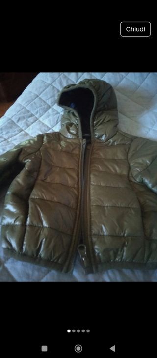 Giacca impermeabile antivento con cappuccio.Chicco
