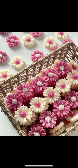 Lotto 30 Candele Margherita Cera di Soia