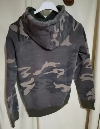 Felpa uomo invernale camouflage