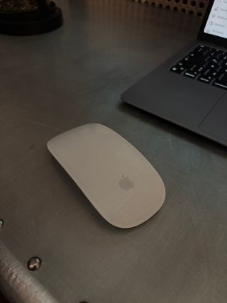Apple Magic Mouse 2 A1657 Blanco y Plateado