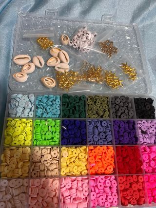 kit  para haser pulseras manualidades 