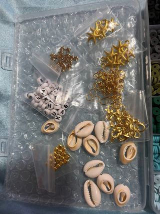 kit  para haser pulseras manualidades 