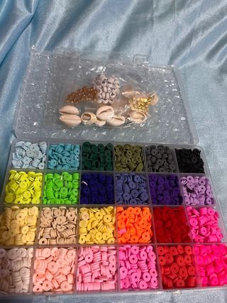 kit  para haser pulseras manualidades 