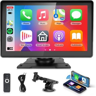 Pantalla CarPlay 7" táctil con Bluetooth y FM