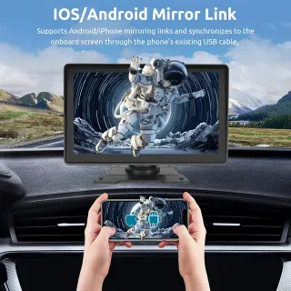 Pantalla CarPlay 7" táctil con Bluetooth y FM