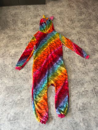 Pijama Entero Unicornio Arcoíris Talla Única