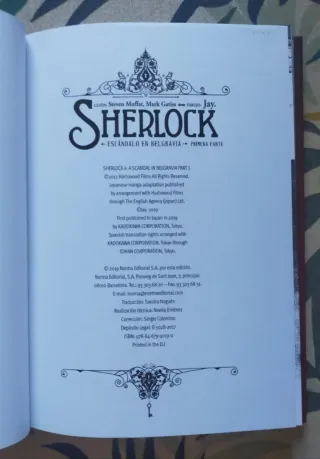 Sherlock Deluxe. Escándalo en Belgravia 1 y 2.