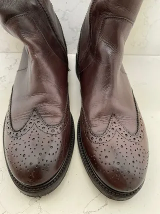 Stivali eleganti donna marrone Tg. 37 Frau