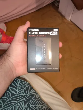 Disco Duro Externo SSD 4TB Nuevo