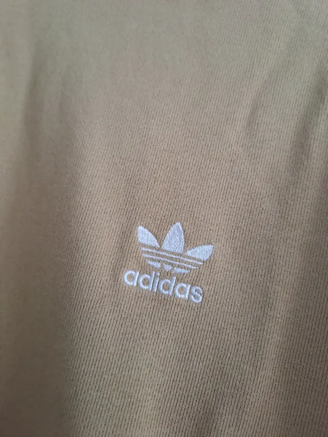 Sudadera Adidas Unisex Beige