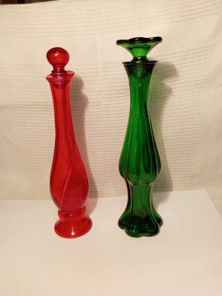 Anfora Avon Vetro Verde. Vintage