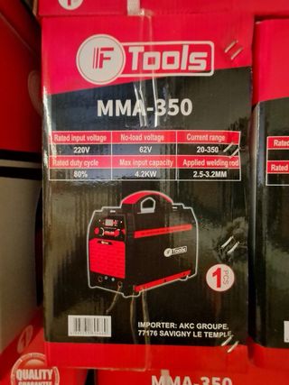 Soldadora Inverter MMA 350A 220V