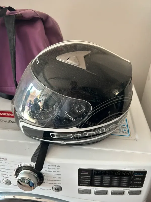 Casco Moto G-MAC Nero e Bianco