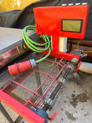 Horno de cinta para pizzas