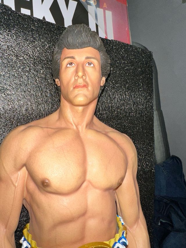 Figura coleccionable Rocky Balboa 1/4 escala