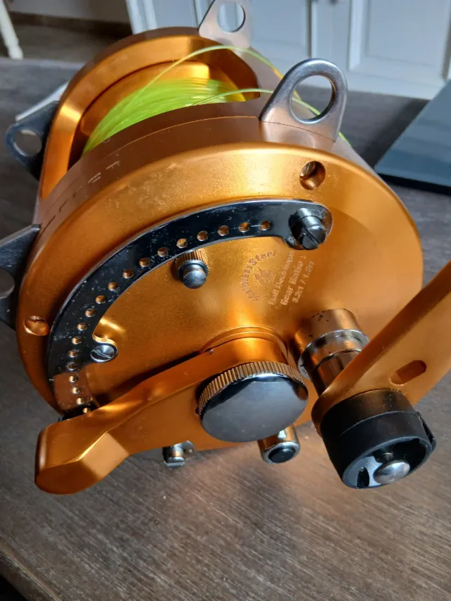 Caña y carrete de altura