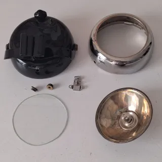 Faro moto antiguo - Piezas