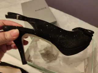 Zapatos de tacón PACO MENA negros talla 37
