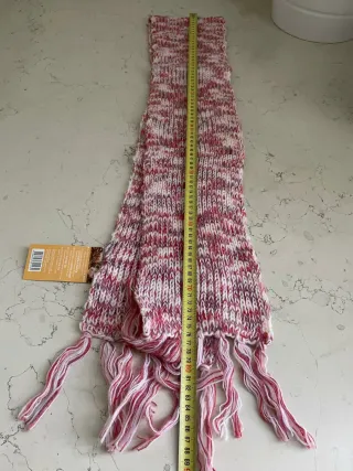 Sciarpa lavorata a maglia Pulcino bambina