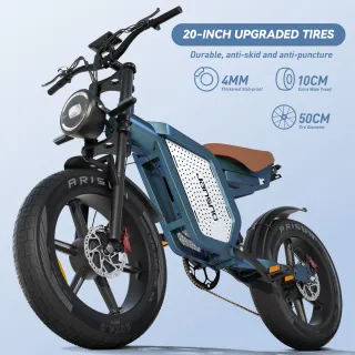 Bicicleta Eléctrica 1500W 2 Ruedas